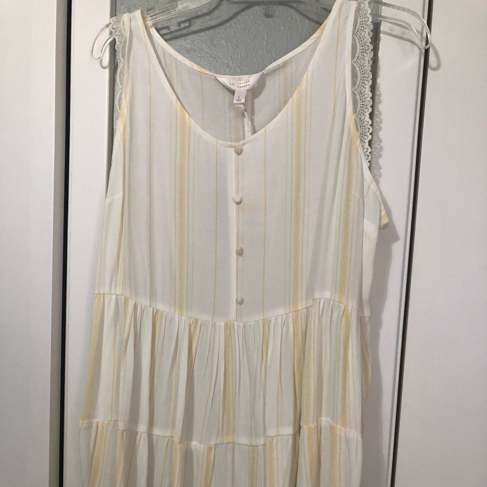 Lace trim babydoll